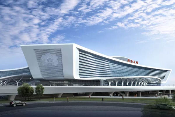 火车站站房预应力监控检测案例-菏泽东站