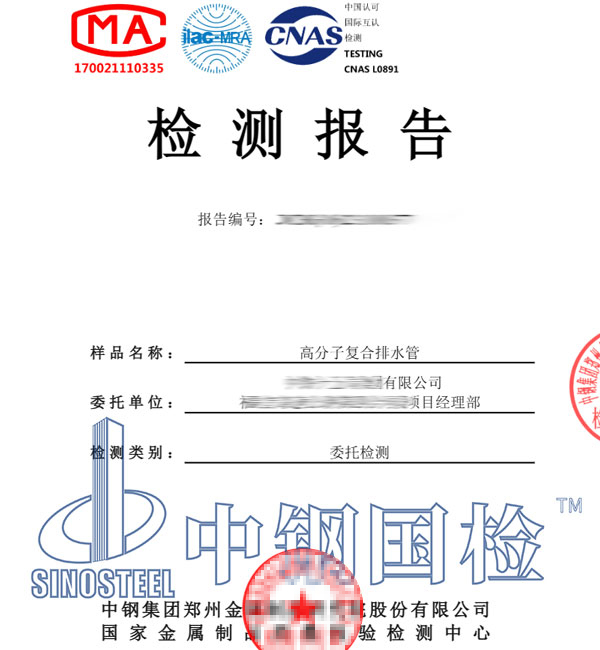 排水管检测报告