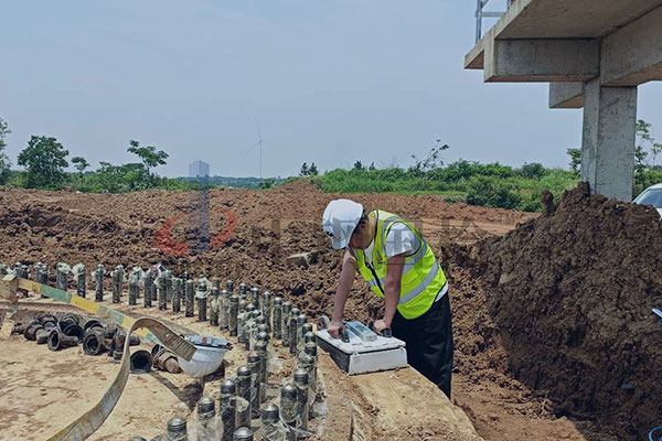 内蒙古风机基础雷达检测缺陷案例